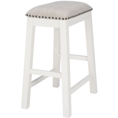 Aero Counter Stool (Set Of 2) - White - Safavieh 3 Aero Counter Stool (Set Of 2) - White - Safavieh - Image 3
