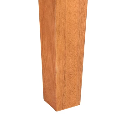 5pc Granton Living Set Teak/Beige - Safavieh 4 5pc Granton Living Set Teak/Beige - Safavieh - Image 4