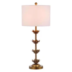 (Set Of 2) 32" Lani Leaf Table Lamp Antique Gold (Includes LED Light Bulb) - Safavieh 5 (Set Of 2) 32" Lani Leaf Table Lamp Antique Gold (Includes LED Light Bulb) - Safavieh -Safavieh Home Deals Store GUEST 08a2c80f 0e14 471a ad57 83694914f2ef