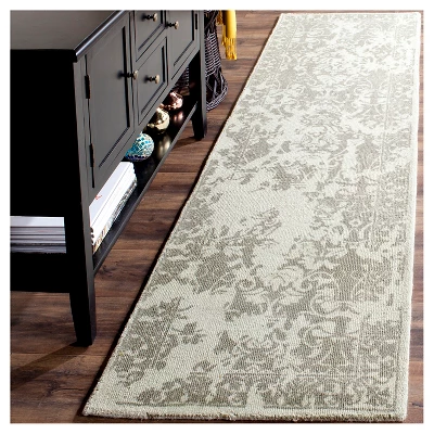 2'3"x8' Runner Restoration Vintage Rug Light Sage - Safavieh 2 2'3"x8' Runner Restoration Vintage Rug Light Sage - Safavieh - Image 2