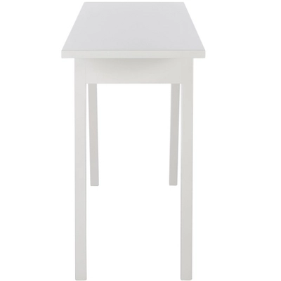 Manny Retro Mid Century Lacquer Console - White - Safavieh 3 Manny Retro Mid Century Lacquer Console - White - Safavieh - Image 3