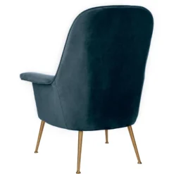 Aimee Velvet Arm Chair - Navy - Safavieh 11 Aimee Velvet Arm Chair - Navy - Safavieh -Safavieh Home Deals Store GUEST 1716f4a2 056c 45c0 b9f7 003b9980fea9