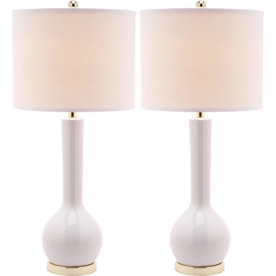 Mae Long Neck Ceramic Table Lamp (Set Of 2) - Safavieh 2 Mae Long Neck Ceramic Table Lamp (Set Of 2) - Safavieh - Image 2