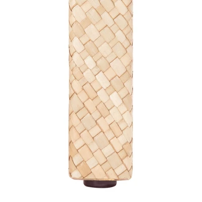 Apis Raffia Console Table - Light Natural/Gold - Safavieh 5 Apis Raffia Console Table - Light Natural/Gold - Safavieh - Image 5