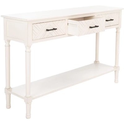 Peyton 3 Drawer Console Table - Safavieh 2 Peyton 3 Drawer Console Table - Safavieh - Image 2