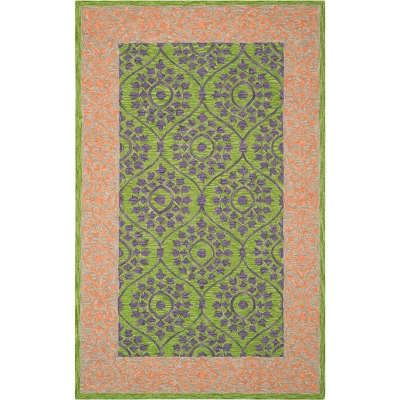 Latanya Leaf Hooked Rug - Safavieh 5 Latanya Leaf Hooked Rug - Safavieh - Image 5