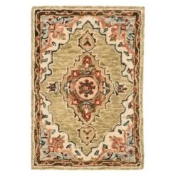 Beverly Medallion Tufted Accent Rug - Safavieh -Safavieh Home Deals Store GUEST 203eecd6 4916 4c14 835d cac771b1be0f