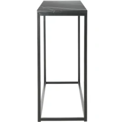 Baize Console Table - Black - Safavieh -Safavieh Home Deals Store GUEST 220814aa 00f9 47f3 ab94 ca859e511adc