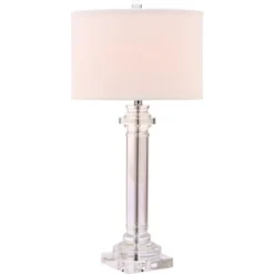 30" Nina Crystal Column Lamp Clear (Includes CFL Light Bulb) - Safavieh 6 30" Nina Crystal Column Lamp Clear (Includes CFL Light Bulb) - Safavieh -Safavieh Home Deals Store GUEST 2406d163 e470 418a a4d3 8508b4d402fd