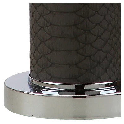 Ollie Faux Snakeskin Table Lamp - Safavieh 3 Ollie Faux Snakeskin Table Lamp - Safavieh - Image 3