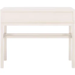 Ajana 2 Drawer Console - Distressed White W/Distressed White Drawer - Safavieh -Safavieh Home Deals Store GUEST 2b4b219a d858 4139 9c8c cf15dbd52898