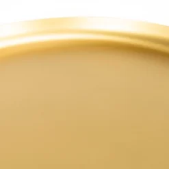 Talon Metal Side Table Set Of 3 - Gold/Black - Safavieh