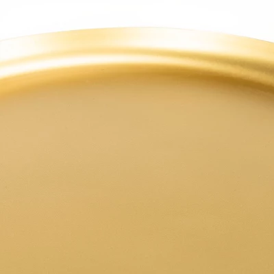 Talon Metal Side Table Set Of 3 - Gold/Black - Safavieh 1 Talon Metal Side Table Set Of 3 - Gold/Black - Safavieh