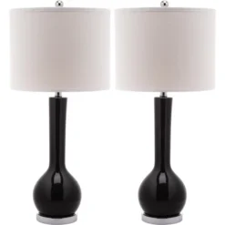 Mae Long Neck Ceramic Table Lamp (Set Of 2) - Safavieh 15 Mae Long Neck Ceramic Table Lamp (Set Of 2) - Safavieh -Safavieh Home Deals Store GUEST 35d19d86 3c09 4a34 9609 103dec8db5ac