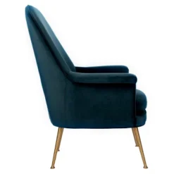 Aimee Velvet Arm Chair - Navy - Safavieh 9 Aimee Velvet Arm Chair - Navy - Safavieh -Safavieh Home Deals Store GUEST 3863e045 f180 4b7b adb6 117d9b75bd8b