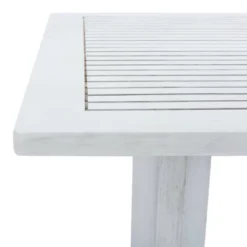 Pate 3pc Bistro Set - Gray/Beige/Navy - Safavieh -Safavieh Home Deals Store GUEST 43113a4f 2f28 4e47 996d 9e53e4d27834