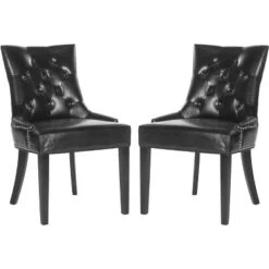 Harlow Tufted Ring Chair (Set Of 2) - Safavieh -Safavieh Home Deals Store GUEST 456d1556 fad7 4cad 86c4 e4b850c6c492