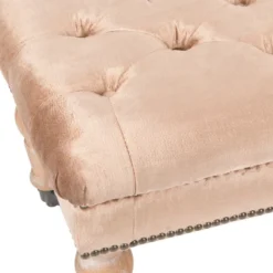 Barney Tufted Bench W/ Brass Nail Heads - Safavieh 9 Barney Tufted Bench W/ Brass Nail Heads - Safavieh -Safavieh Home Deals Store GUEST 4b03fd9b 6f3f 47cf bf0a 40ee2f0d01f5