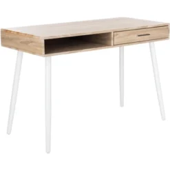 Jorja 1 Drawer 1 Shelf Desk - Safavieh -Safavieh Home Deals Store GUEST 51d69eee fdd0 4d85 a21a e0d3a1d0b037