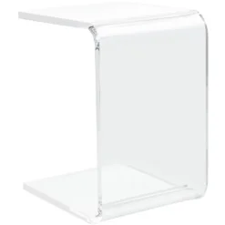 Upton Acrylic Side Table - Clear - Safavieh -Safavieh Home Deals Store GUEST 55c491ef 107e 43fe b014 acf04a50583b