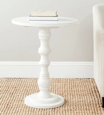 Greta Round Top Accent Table - Safavieh 1 Greta Round Top Accent Table - Safavieh