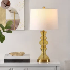 Jaiden Table Lamp (Includes LED Light Bulb) Amber - Safavieh 5 Jaiden Table Lamp (Includes LED Light Bulb) Amber - Safavieh -Safavieh Home Deals Store GUEST 582964d1 c510 4652 bb94 9b637190a020