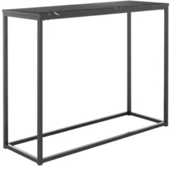 Baize Console Table - Black - Safavieh -Safavieh Home Deals Store GUEST 59ef00c6 e004 4a24 a34a 8a5a0bc9fce9