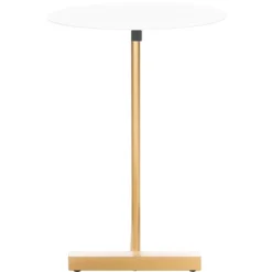 Haylee Round Side Table - Safavieh -Safavieh Home Deals Store GUEST 5d3c390a fe9d 4d8a 8f31 c59dceecd09b