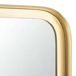 Lerna Mirror - Brushed Brass - Safavieh -Safavieh Home Deals Store GUEST 6c8bfcd1 7dbe 454a ac40 162704eadf42