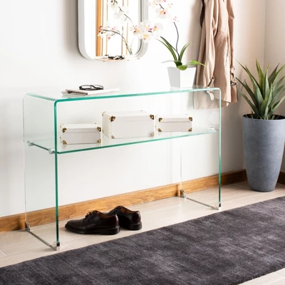 Hollis Console Table - Clear - Safavieh 2 Hollis Console Table - Clear - Safavieh - Image 2