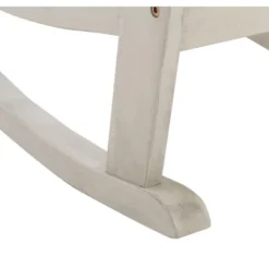 Brizio Adirondack Rocking Chair - White - Safavieh -Safavieh Home Deals Store GUEST 741810ad b180 4c96 8e1d 3c8fc3dc16b3