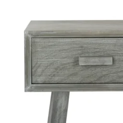 Albus 3 Drawer Console Table- Slate Grey - Safavieh -Safavieh Home Deals Store GUEST 744c661a 41b6 4d4d be01 32920b2d25f3