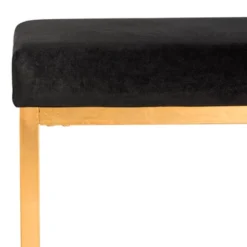 Rowan Contemporary Glam Square Ottoman - Black/Gold - Safavieh 8 Rowan Contemporary Glam Square Ottoman - Black/Gold - Safavieh -Safavieh Home Deals Store GUEST 83820b93 a153 4825 aaf2 494a5a088d5a