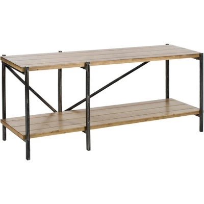 Theodore Console - Natural - Safavieh 2 Theodore Console - Natural - Safavieh - Image 2