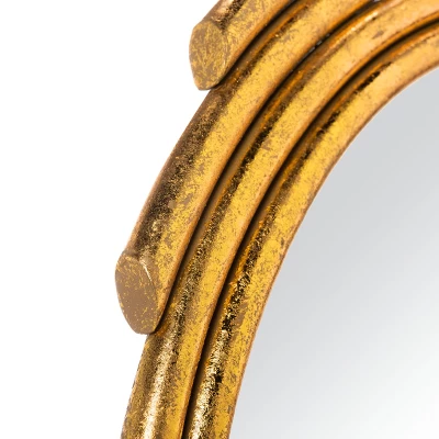 Rossi Mirror - Gold Foil - Safavieh 2 Rossi Mirror - Gold Foil - Safavieh - Image 2