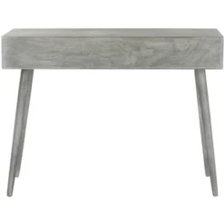 Albus 3 Drawer Console Table- Slate Grey - Safavieh -Safavieh Home Deals Store GUEST 9cd64694 4670 4186 93e5 ef4242580713