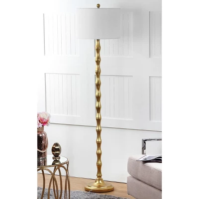 Aurelia Floor Lamp - Antique Gold - Safavieh 5 Aurelia Floor Lamp - Antique Gold - Safavieh - Image 5