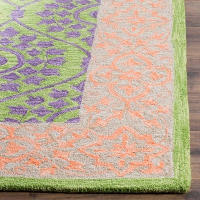 Latanya Leaf Hooked Rug - Safavieh 1 Latanya Leaf Hooked Rug - Safavieh
