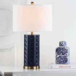 Roxanne Table Lamp (Set Of 2) - Navy - Safavieh 9 Roxanne Table Lamp (Set Of 2) - Navy - Safavieh -Safavieh Home Deals Store GUEST a8f555ee 8161 4067 83f1 e7dc251a9621