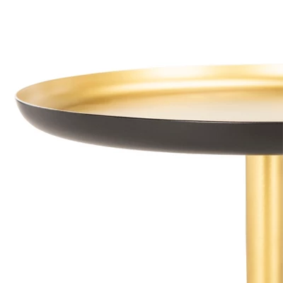 Talon Metal Side Table Set Of 3 - Gold/Black - Safavieh 2 Talon Metal Side Table Set Of 3 - Gold/Black - Safavieh - Image 2