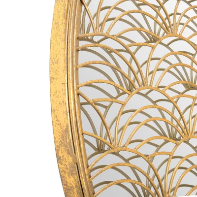 Chanti Mirror - Gold Foil - Safavieh 3 Chanti Mirror - Gold Foil - Safavieh - Image 3