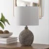 Breeda Ceramic Table Lamp - Ivory - Safavieh