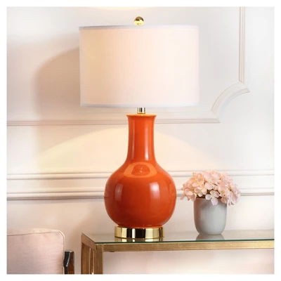 27.5" Paris Table Lamp (Includes CFL Light Bulb) - Safavieh 3 27.5" Paris Table Lamp (Includes CFL Light Bulb) - Safavieh - Image 3