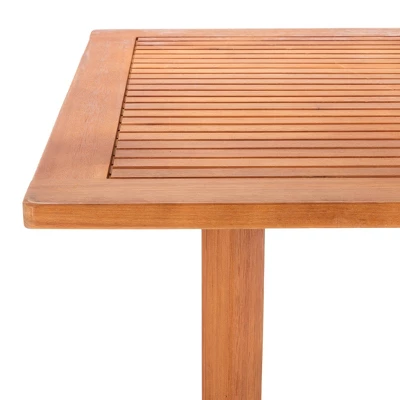 Pate 3pc Bistro Set - Natural/Beige/Navy - Safavieh 3 Pate 3pc Bistro Set - Natural/Beige/Navy - Safavieh - Image 3