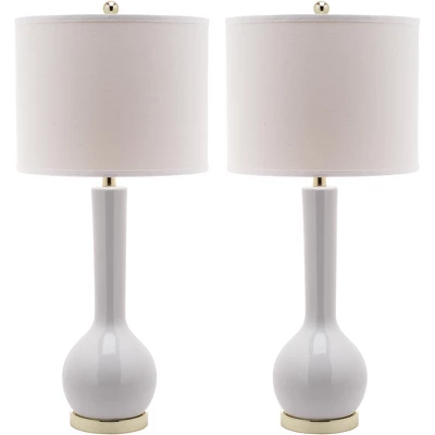 Mae Long Neck Ceramic Table Lamp (Set Of 2) - Safavieh 5 Mae Long Neck Ceramic Table Lamp (Set Of 2) - Safavieh - Image 5