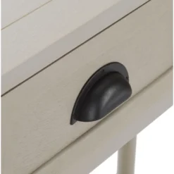 Christa Console Table With Storage - Vintage Grey - Safavieh -Safavieh Home Deals Store GUEST c34b5e02 a62b 4d02 af16 a9c62a003383