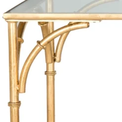 Maurice Console - Gold/Glass - Safavieh -Safavieh Home Deals Store GUEST c40ba041 6833 4f49 8f52 11dd80633081