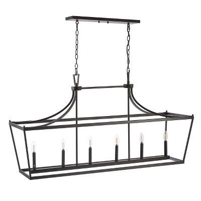 Aroris 6 Light Pendant - Safavieh 4 Aroris 6 Light Pendant - Safavieh - Image 4