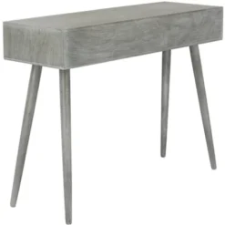 Albus 3 Drawer Console Table- Slate Grey - Safavieh -Safavieh Home Deals Store GUEST c67e1e01 685b 4cb4 bc1d d942784fd227