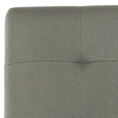 Thompson 23.9" Counter Stool W/ Silver Nail Heads - Safavieh 3 Thompson 23.9" Counter Stool W/ Silver Nail Heads - Safavieh - Image 3